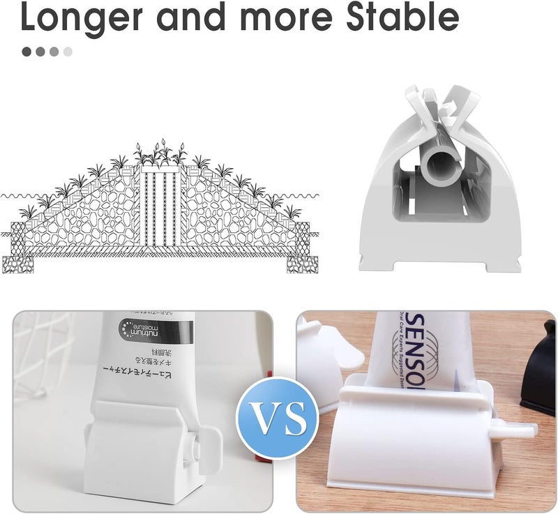 LAMY Toothpaste Squeezer, 3 PCS Tube Squeezer Kitchen and Bathroom Gadgets for Sauces and Various Tube-Based Cosmetics, Home and Apartment Essentials - Image 3